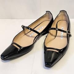 PELLICO アネッリ メリージェーン フラットパンプス エナメル 23.5 PELLICO アネッリ メリージェーン フラットパンプス エナメル 23.5