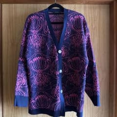 JEANASIS ジャガード カーディガン 長袖のサムネイル