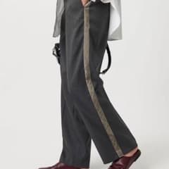 ポリエステルブレンド サイドベロアパンツのサムネイル