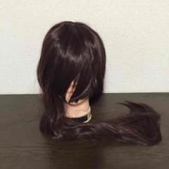 ロングウィッグ ダークブラウンのサムネイル