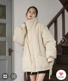mideal padding blouson マイディール パディングブルゾンのサムネイル