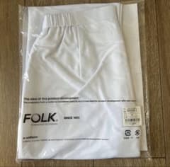 y*y様 【新品未使用】FOLK 6006EW ストレートパンツ（脇ゴム） Mのサムネイル