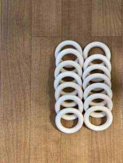 ウッドリング　55mm 14個セットのサムネイル