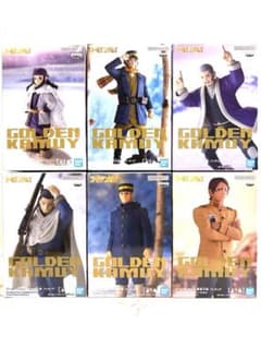 ゴールデンカムイ GOLDEN KAMUY フィギュア ６体セット 未開封品