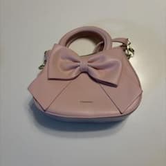 SHEINリボン付きピンクバッグのサムネイル