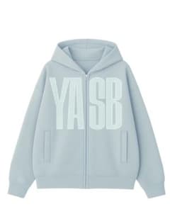 YOASOBI WANDARA ラインストーンロゴジップフーディー グレー M YOASOBI WANDARA ラインストーンロゴジップフーディー グレー M - メルカリ