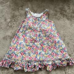 RALPH LAUREN 花柄 ノースリーブ ワンピース 110cmのサムネイル