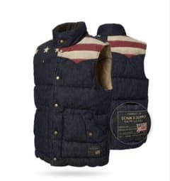 Denim&Supply Ralph Lauren ダウンベスト SWAG Denim & Supply Ralph Lauren ダウンベスト 星swag - メルカリ