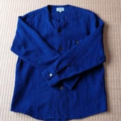 GAIJIN MADE インディゴギンガム コイクチシャツのサムネイル