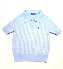POLO RALPH LAUREN ケーブルニット ポロシャツ 半袖のサムネイル