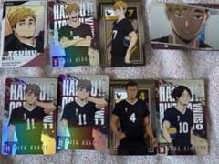 ハイキュー稲荷崎高校カードセット（バラ売り可）のサムネイル