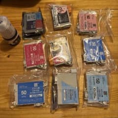 EPSON IC50 インクカートリッジ 10個セット(ジャンク品)のサムネイル