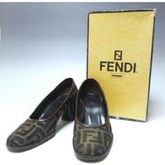 【美品】FENDI/フェンディ パンプス 23～23.5cmのサムネイル