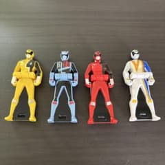 レンジャーキー 4種セット デカレンジャー　海賊戦隊ゴーカイジャーのサムネイル
