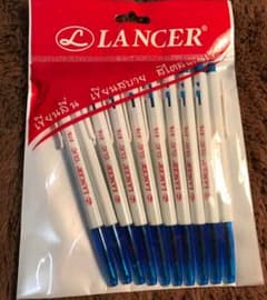 ボールペン  LANCER タイランド Thailand 日本国内入手困難のサムネイル