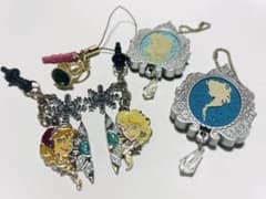 アナと雪の女王 アナ エルサ キーチェーン 5点セット まとめ売りのサムネイル