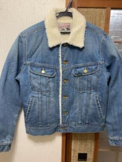 Lee STORM RIDER ボア デニムジャケット Gジャン ブルーのサムネイル