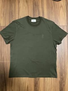 AMI PARIS Tシャツ アミパリス カーキ エンボス オリーブ グリーン
