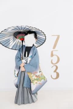 [KYOETSU] [キョウエツ]七五三5歳男の子羽織袴フルセットのサムネイル