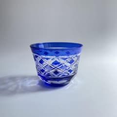 江戸切子 色被せ硝子 グラス5個セットのサムネイル