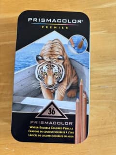 PRISMACOLOR プリズマカラーPremier 水溶性色鉛筆 36色缶入りのサムネイル