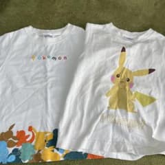 専用です！GU ポケモン　110cm ピカチュウ　２枚セットのサムネイル