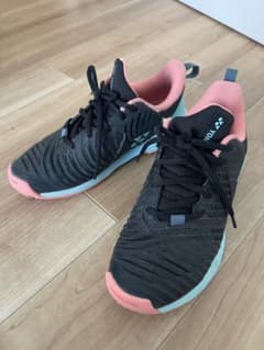 Yonex テニスシューズ 23cm ブラック/ピンクのサムネイル