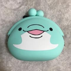 イルカのがま口コインケースのサムネイル
