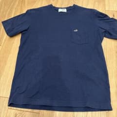 Crocodile ポケット付き Tシャツ ネイビー Mのサムネイル