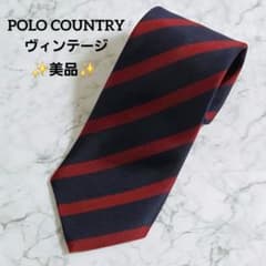 ​【美品】ポロカントリー ラルフローレン ネクタイ レジメンタル ストライプのサムネイル