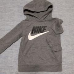 NIKE キッズ パーカー グレー 104-110cmのサムネイル