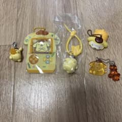 ポムポムプリン マスコット キーホルダー 5点セットのサムネイル