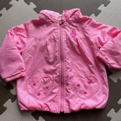 ミキハウス　ホットビスケッツ　リバーシブルナイロンジャケットのサムネイル