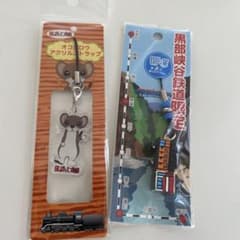SLばんえつ物語　黒部峡谷鉄道　キーホルダー2点セットのサムネイル