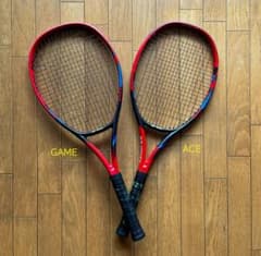 ＹＯＮＥＸ　テニスラケット　Ｖコア２本　ＧＡＭＥ＆ＡＣＥのサムネイル