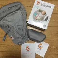 正規品 エルゴ  インサート クールメッシュ グレーのサムネイル