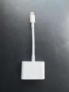 【美品】Apple純正品 Lightning Digital AVAdapterのサムネイル