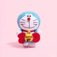 100%ドラえもん＆フレンズ展 ぬいぐるみクリップ 友達あつめ鈴 ぬいぐるみ