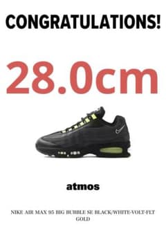 Nike Air Max 95 BIG BUBBLE SE hrjk 28 cm - メルカリ
