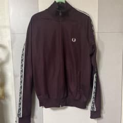 FRED PERRY トラックジャケット ボルドー Mサイズ - メルカリ