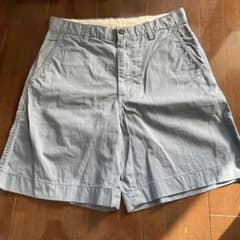 メンズ ショートパンツ ハーフパンツ ブルー　Sサイズ