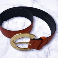 GIVENCHY design buckle leather belt | Beli pada Mercari dari Jepun