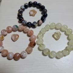 桜瑪瑙。レモンシトリン。ソーダライトのサムネイル
