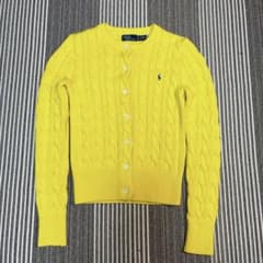 POLO RALPH LAUREN クルーネック ニット カーディガン Sサイズのサムネイル