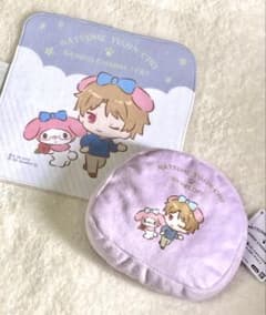 夏目友人帳×サンリオキャラクターズ◇ポーチ＆ハンドタオル◇名取周一×マイメロディ