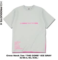 XG Crew Neck Tee "THE CORE" ICE GRAY XLのサムネイル