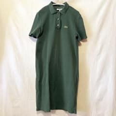 【LACOSTE】 ポロワンピース グリーンy2k 90s 00sのサムネイル
