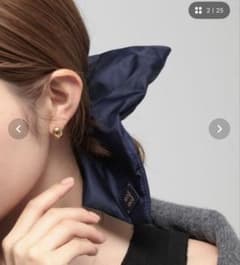 nolnol ノルノル シュシュ ネイビー ノーリーズ