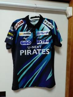 ノ*ブ様 Ｍリーグ U-NEXT PIRATES パイレーツ ポロシャツ 速乾 Mリーグ U-NEXT PIRATES パイレーツ ポロシャツ 速乾 LLサイズ - メルカリ