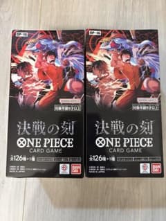 ONE PIECEカードゲーム 決戦の刻 OP-16 2BOX 未開封 テープ付 - メルカリ